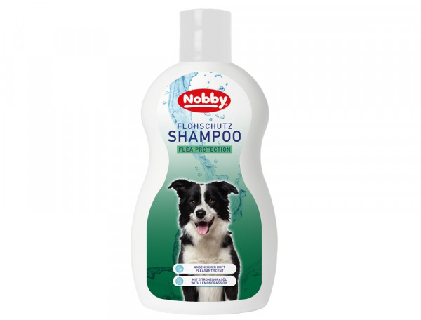 Szampon Flea Protection dla psów wszystkich ras Nobby 300 ml z olejkiem z trawy cytrynowej - przeciwpchelny - Nobby zdjęcie 1