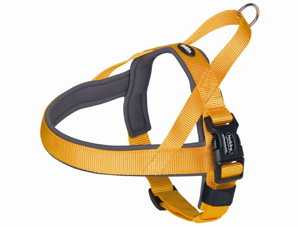 Szelki dla psa Nobby Classic Preno L-XL 40/45mm; 54cm, 68-85cm pomarańczowe - Nobby zdjęcie 1