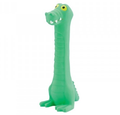 Lateksowa zabawka dla psa Nobby Crocodile 18cm - zielony krokodyl - Nobby zdjęcie 1