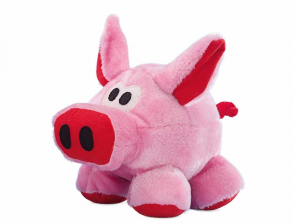 Pluszowa zabawka dla psa Nobby plush pig Coole Sau large 25cm - pluszowa świnka z piszczałką - Nobby zdjęcie 1