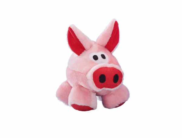 Pluszowa zabawka dla psa Nobby plush pig Coole Sau small 18cm - pluszowa świnka z piszczałką - Nobby zdjęcie 1