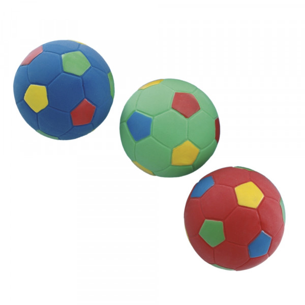 Lateksowa zabawka dla psa Nobby Footballs 8cm - małe piłki - Nobby zdjęcie 1