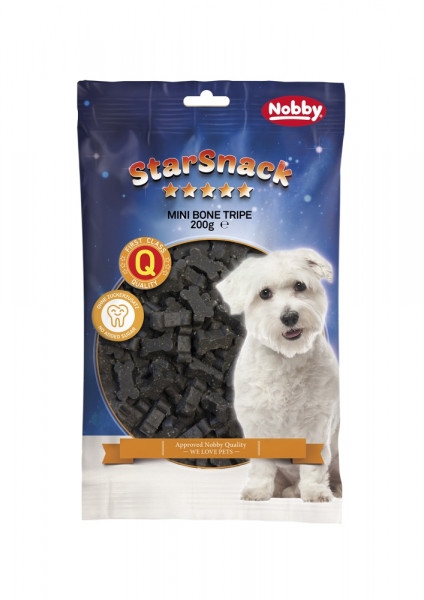Przysmak dla psa Starsnack Mini Bones Tripe Nobby 200g - z żołądkami - Nobby zdjęcie 1