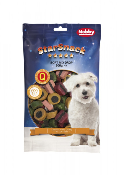 Przysmak dla psa Starsnack Soft Mix Nobby 200g - mix mięsny - Nobby zdjęcie 1