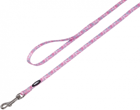 Smycz dla psa Nobby Camouflage 10mm / 1,20m różowa - Nobby zdjęcie 1