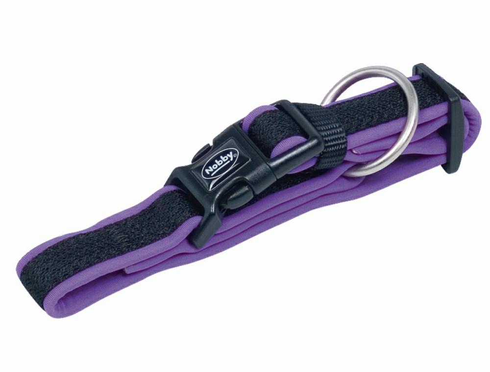 Obroża dla psa Nobby Mesh Preno XS 15/20mm, 20-30cm fioletowa - Nobby zdjęcie 1