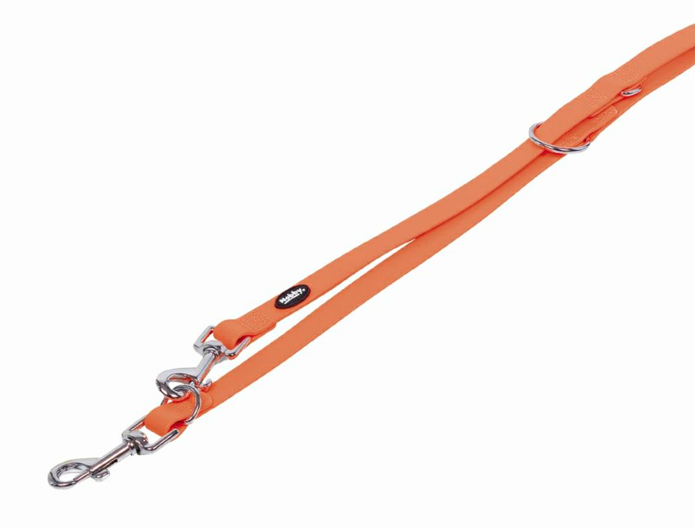 Smycz dla psa Nobby Cover M-L 20mm, 2,00m pomarańczowa (PVC) - Nobby zdjęcie 1