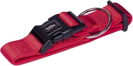 Obroża dla psa Nobby Classic Preno Extra L 38/40mm, 32-45cm czerwona - Nobby zdjęcie 1