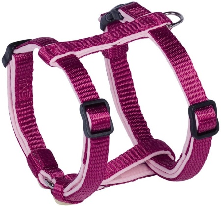 Szelki dla psa Nobby Classic Preno mini XXS-S 10mm, 30-40cm malinowe - Nobby zdjęcie 1