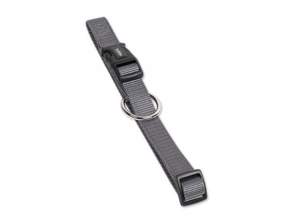 Obroża dla psa Nobby Classic L-XL 25 mm, 50-65 cm szara - lekka , miękka i wygodna - Nobby zdjęcie 1