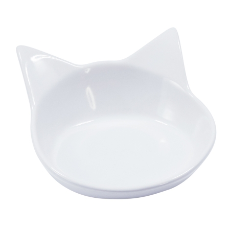Miska ceramiczna Nobby dla kota "Neko" biała 0,2 L  Ø 14,5x14x6,5cm - Nobby zdjęcie 1