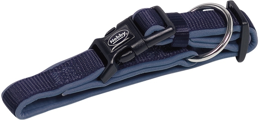 Obroża dla psa Nobby Classic Preno L-XL 25/35mm, 50-65cm niebieska - Nobby zdjęcie 1