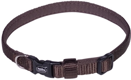 Obroża dla psa Nobby Classic Preno mini XS-S 10mm, 20-35cm brązowa - Nobby zdjęcie 1