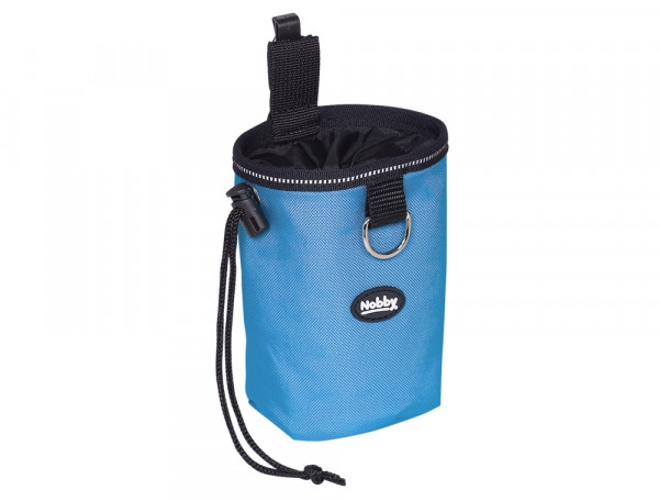Nylonowa torebka - pojemnik na przysmaki dla psa lub kota Rio Nobby Ø 11x14cm w kolorze niebieskim - Nobby zdjęcie 1