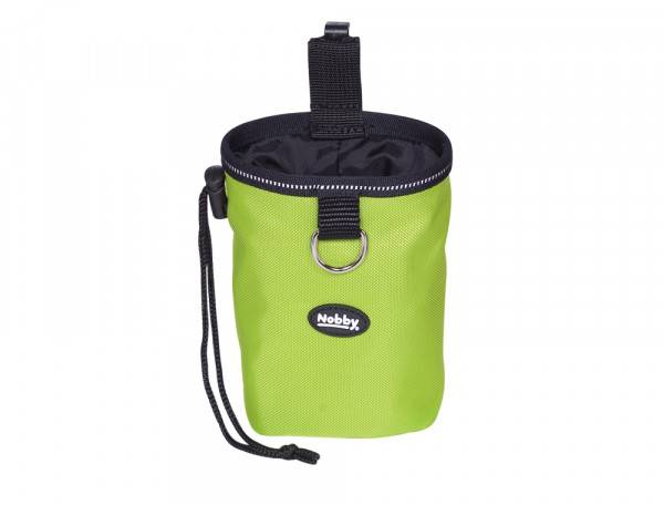 Nylonowa torebka - pojemnik na przysmaki dla psa lub kota Rio Nobby Ø 11x14cm w kolorze zielonym - Nobby zdjęcie 1