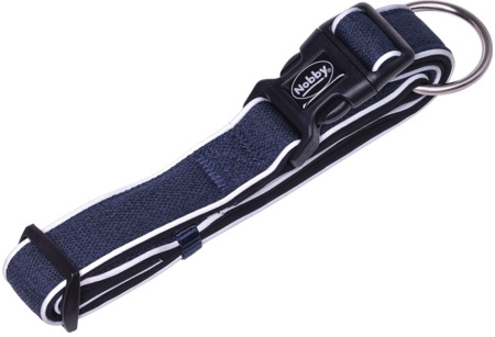 Obroża dla psa Nobby Cayo XS 15/20mm, 20-30cm granatowa - Nobby zdjęcie 1