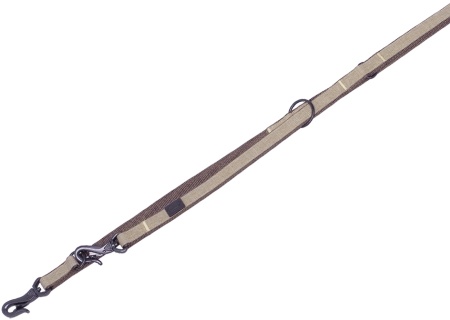 Smycz dla psa Nobby Linen Deluxe XS-S 16mm, 2,00cm brązowa - Nobby zdjęcie 1