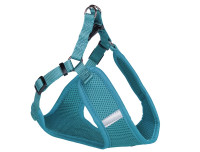 Szelki dla psa Nobby Mesh Reflect XS 10mm 37cm, 33-41cm turkusowe - Nobby zdjęcie 1