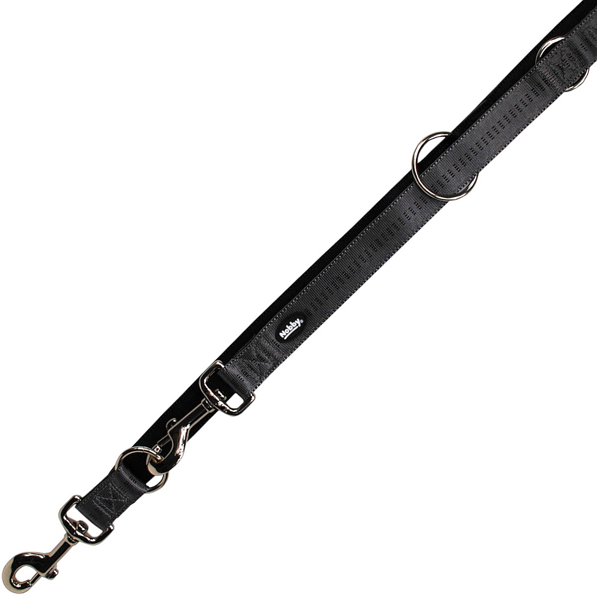 Smycz dla psa Nobby Soft Grup XS 10mm / 2,00m grafitowa (ciemnoszara) - Nobby zdjęcie 1