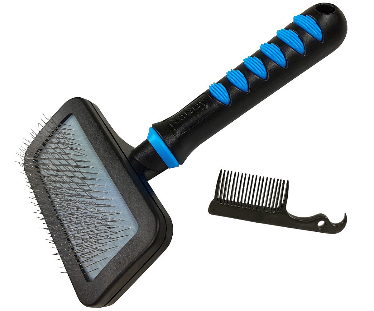 Szczotka do podszerstka i sierści Nobby Comfort Line Undercoat & Shedding rozm. M - Nobby zdjęcie 1