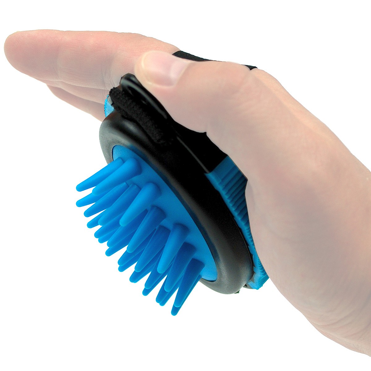 Szczotka gumowa dla PSA KOTA do wyczesywania sierści Shining & massage Nobby - Nobby zdjęcie 1