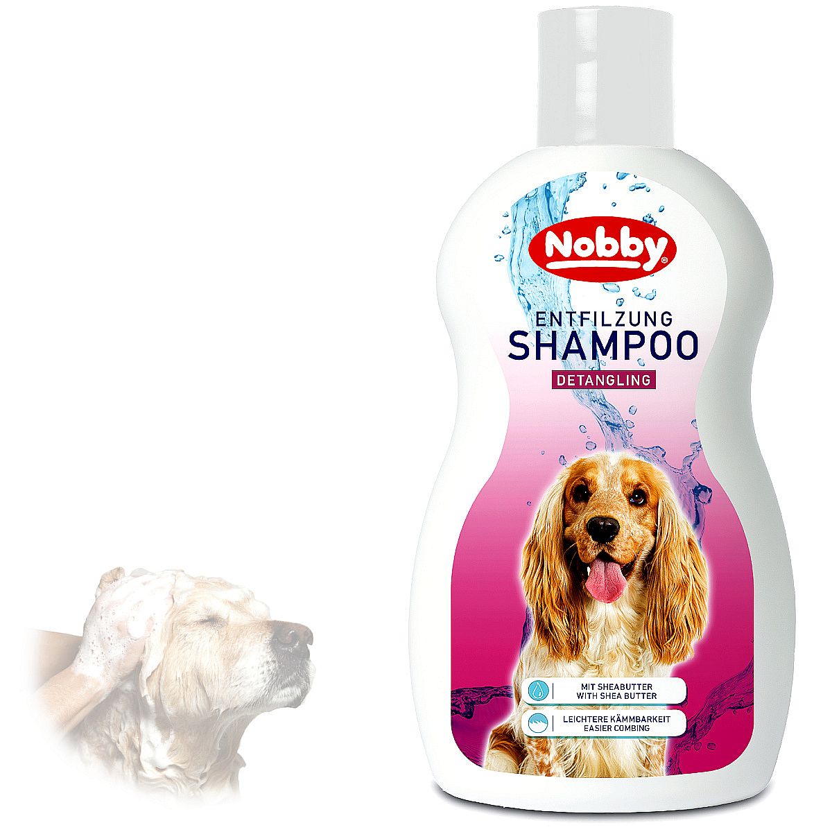 Szampon Detangling dla psów wszystkich ras Nobby 300 ml z masłem shea ułatwiającym rozczesywanie - Nobby zdjęcie 1
