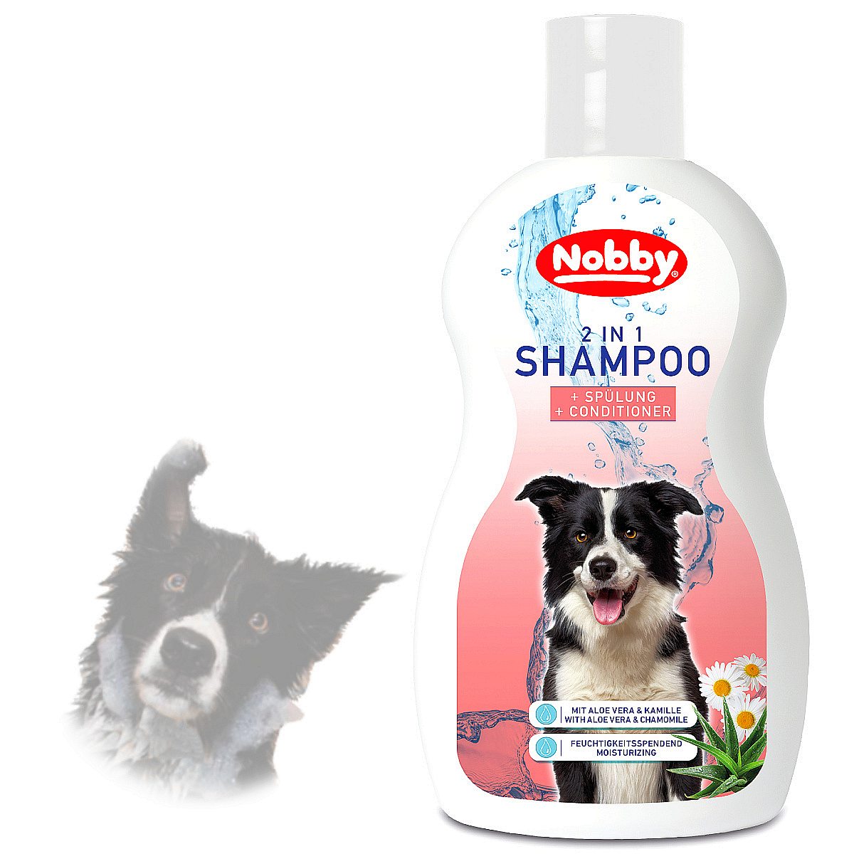 Szampon 2w1 dla psów wszystkich ras 300ml Nobby z odżywką ułatwiającą rozczesywanie - Nobby zdjęcie 1
