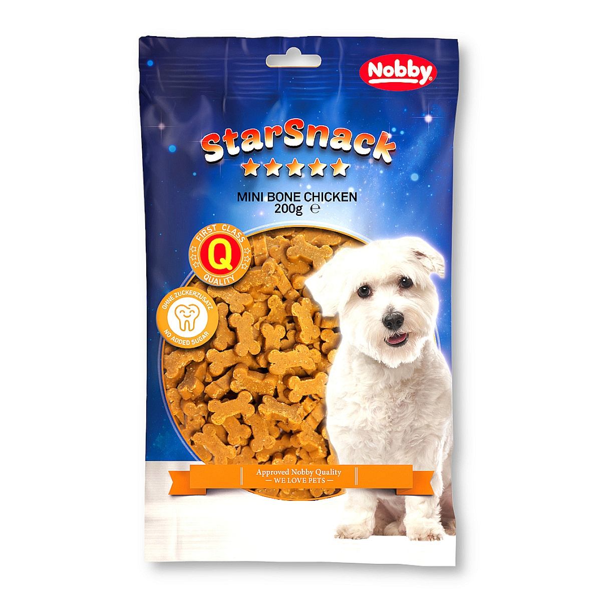 Przysmak dla psa Starsnack Mini Bones Chicken Nobby 200g - z kurczakiem - Nobby zdjęcie 1