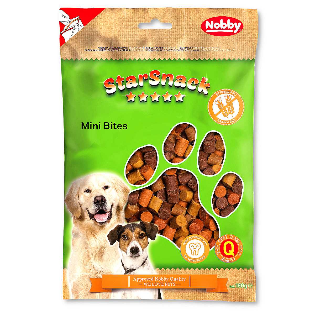Przysmak dla psa Starsnack Mini Bites Nobby 180g - bezzbożowe, bezglutenowe - Nobby zdjęcie 1