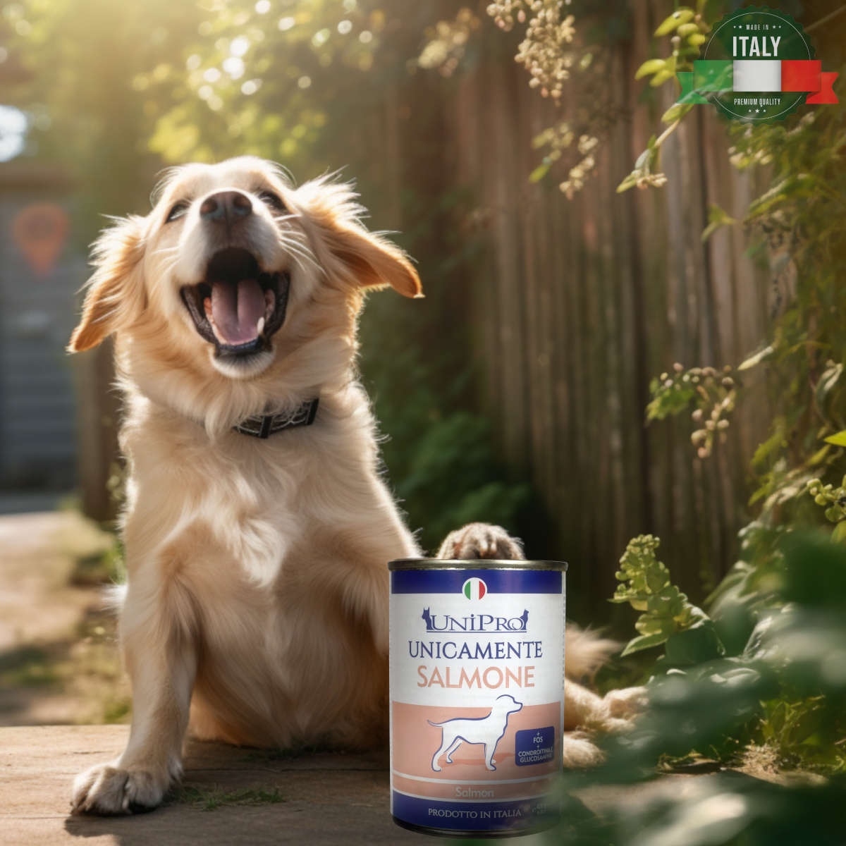 UniPro Unicamente karma dla psa monoproteinowa, monobiałkowa 400g łosoś - 100% mięsa, bez podrobów, dla alergików - UniPro zdjęcie 1