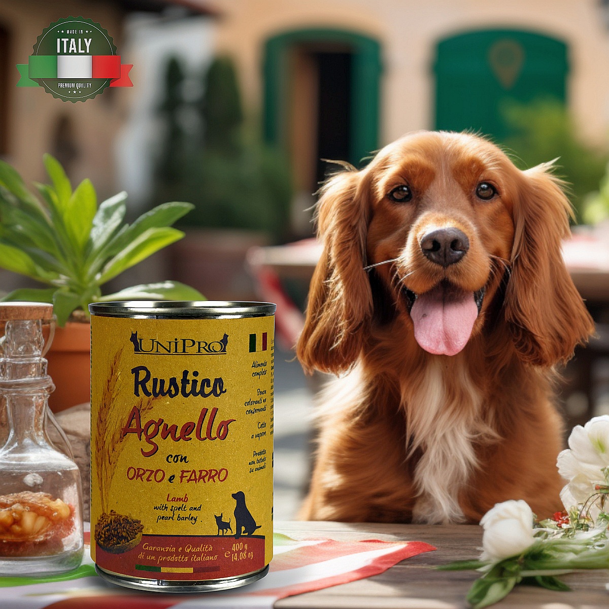 UniPro Rustico karma dla psa 400g jagnięcina z jęczmieniem i orkiszem - UniPro zdjęcie 1