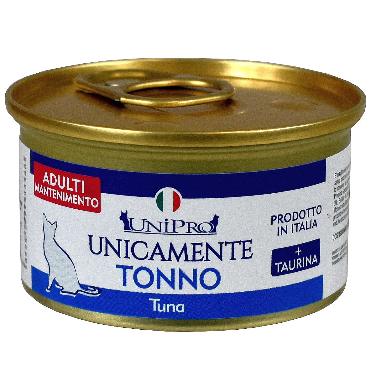 UniPro Unicamente karma dla kota dorosłego monoproteinowa, monobiałkowa 85g tuńczyk - 100% mięsa, bez podrobów, dla alergików - UniPro zdjęcie 1