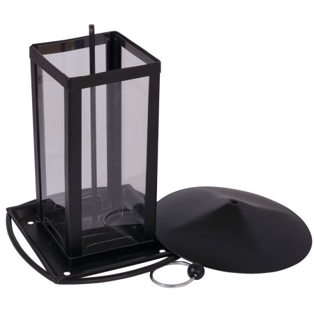 Karmnik dla ptaków Nobby 15x15x21cm czarny - Nobby zdjęcie 2
