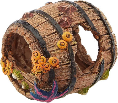 Ozdoba akwariowa Nobby "BARREL" 8,5x8,5x9 cm - " Beczka po winie " - Nobby zdjęcie 2
