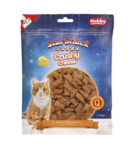 Przysmak dla kota StarSnack Crushy Cheese 125g Nobby - przysmak z serem - Nobby zdjęcie 1