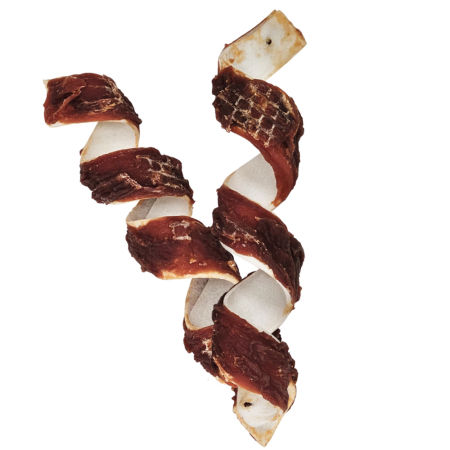 Przysmak dla psa Nobby StarSnack Classic Duck Spiral 18cm/2szt 60g - spirale ze skóry wołowej z kaczką extra protein - Nobby zdjęcie 2