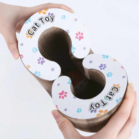 Zabawka tekturowa z kocimiętką dla kota FLEX Nobby - drapak dla kota - Nobby zdjęcie 3