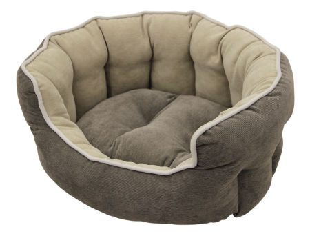 Legowisko/łóżko/poduszka szarobrązowe NOBBY dla psa i kota "TARO" 68x 59x 24cm  - Nobby zdjęcie 2