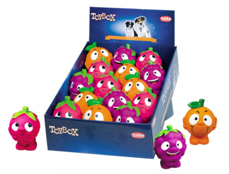 Lateksowa zabawka dla psa Nobby Fruits 12,5cm -wesołe owocki - Nobby zdjęcie 1