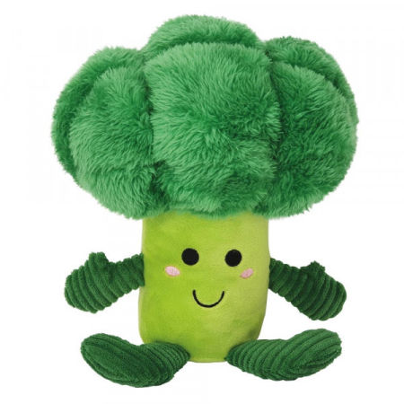 Pluszowa zabawka dla psa Nobby plush vegetables Brokkoli 25cm - pluszowy brokuł z piszczałkami - Nobby zdjęcie 1