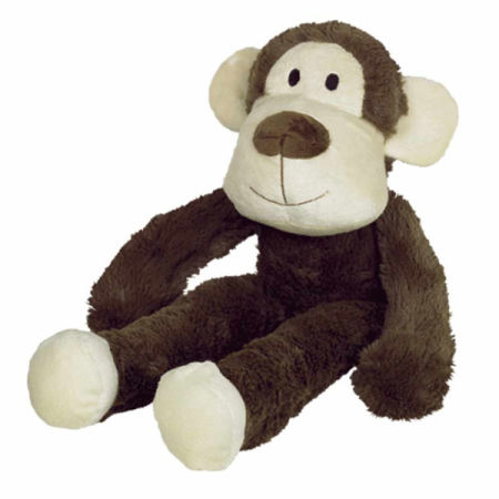Pluszowa zabawka dla psa Nobby plush monkey large 43cm - pluszowa małpa z piszczałką - Nobby zdjęcie 1