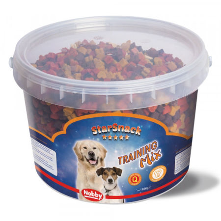 Przysmak dla psa Starsnack Training Mix Nobby 1,8kg  - mini serduszka - Nobby zdjęcie 2