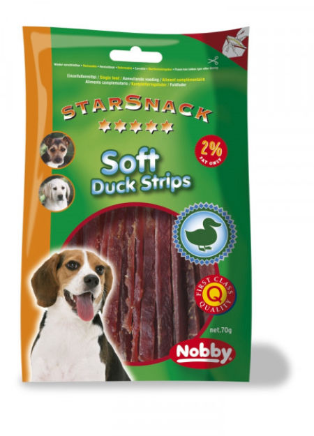 Przysmak dla psa Starsnack Soft Duck Strips 70g Nobby - stripy z kaczki - Nobby zdjęcie 2