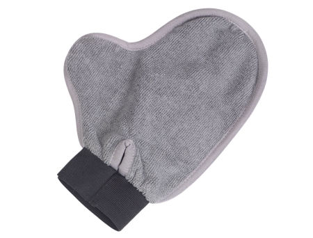 Rękawica pielęgnacyjna NOBBY z gumową i mikrofibrową warstwą (szaro/niebieska) - Nobby zdjęcie 2