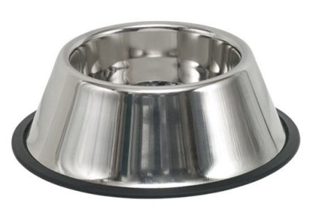 Miska Nobby ze stali nierdzewnej na gumie  0,85l  Ø 24,5 cm - Nobby zdjęcie 2