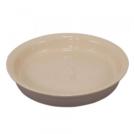 Miska ceramiczna Nobby dla kota "Miska"szaro- kremowa 0,25 L  Ø 16x2,5cm - Nobby zdjęcie 1