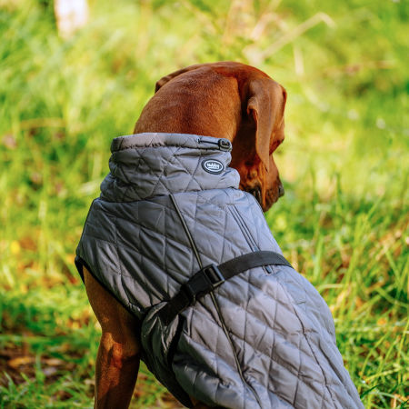Płaszcz-ubranko dla psa Nobby "YAKA" szare 26 cm - Nobby zdjęcie 3