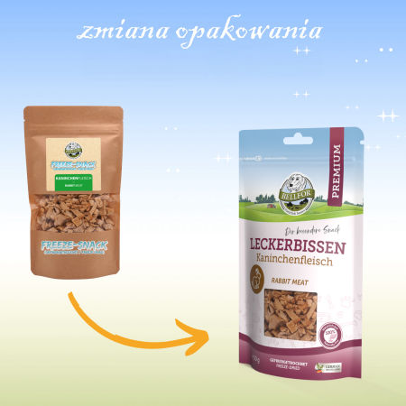 Bellfor liofilizowany przysmak 50g - mięso z królika 100% mięsa, naturalne - Bellfor zdjęcie 3