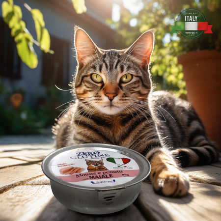 UniPro Unicamente Glutine Zero - bezglutenowa karma dla kota sterylizowanego 85g kawałki wieprzowiny w musie - UniPro zdjęcie 2