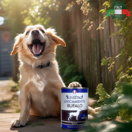 UniPro Unicamente karma dla psa monoproteinowa, monobiałkowa 400g bawół - 100% mięsa, bez podrobów, dla alergików - UniPro zdjęcie 1